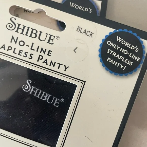 Shibue no line strapless panty new with tags large - Picture 2 of 4